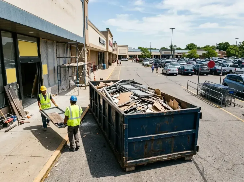 retail-store-renovation-debris-003 — frequently asked questions, Roll-off Dumpster Rentals in Enon, OH